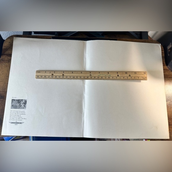 Three Constellations - Artist Don Crowley 🌌♏️✨ (Fair Condition - 11x17) ⚓️ - Picture 4 of 4